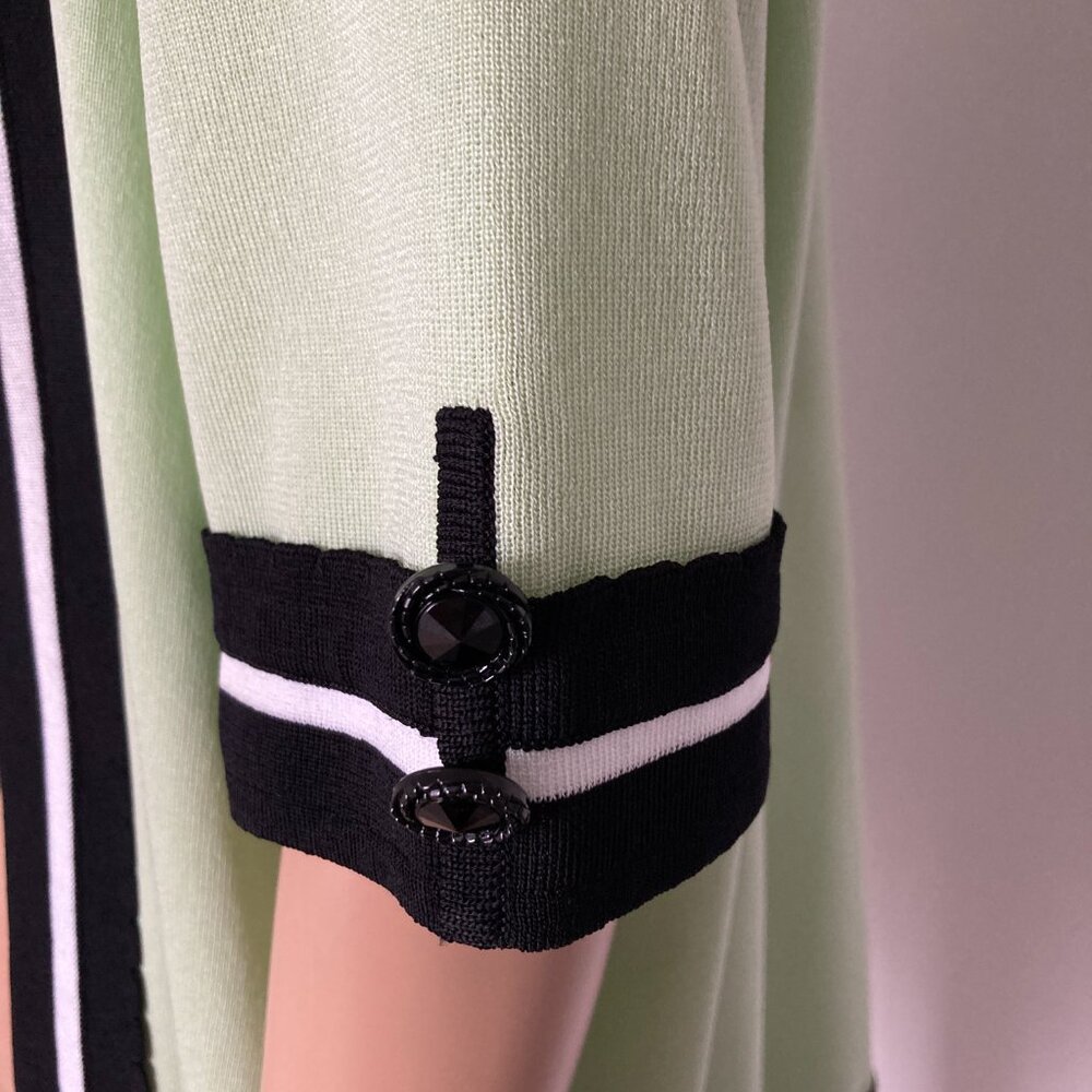 Exclusively Misook Green Jacket Extra Large Xl - image 4